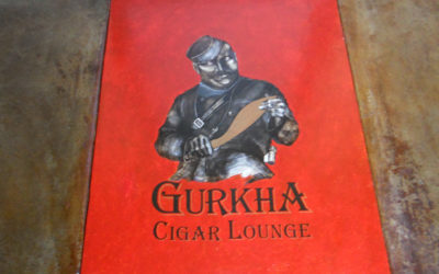 Logo for a Cigar Lounge