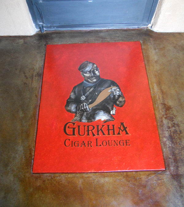 Logo for a Cigar Lounge